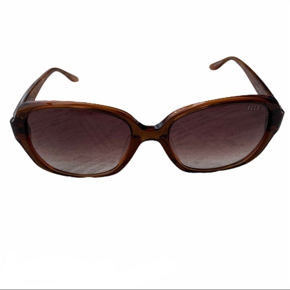 NWOT Elle • Glitter Edge Designer Sunglasses - Picture 6 of 8